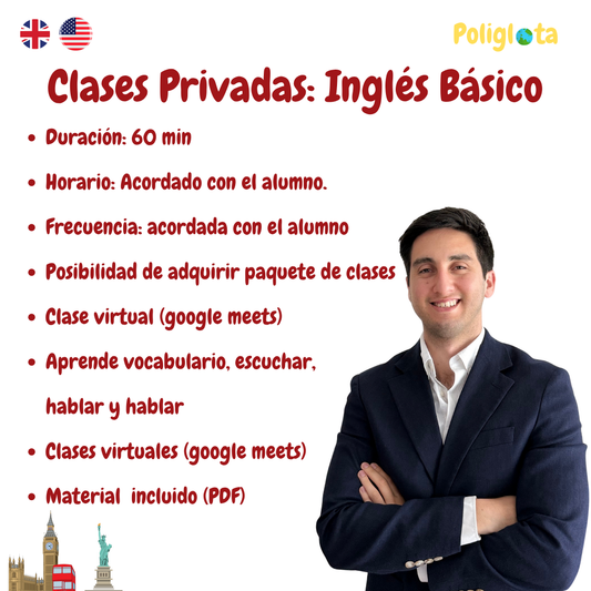 Clase particular : Inglés Básico